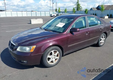 2006 Hyundai Sonata Gls V6/Lx V6 z USA, uszkodzony, nr VIN 5NPEU46F66H026658